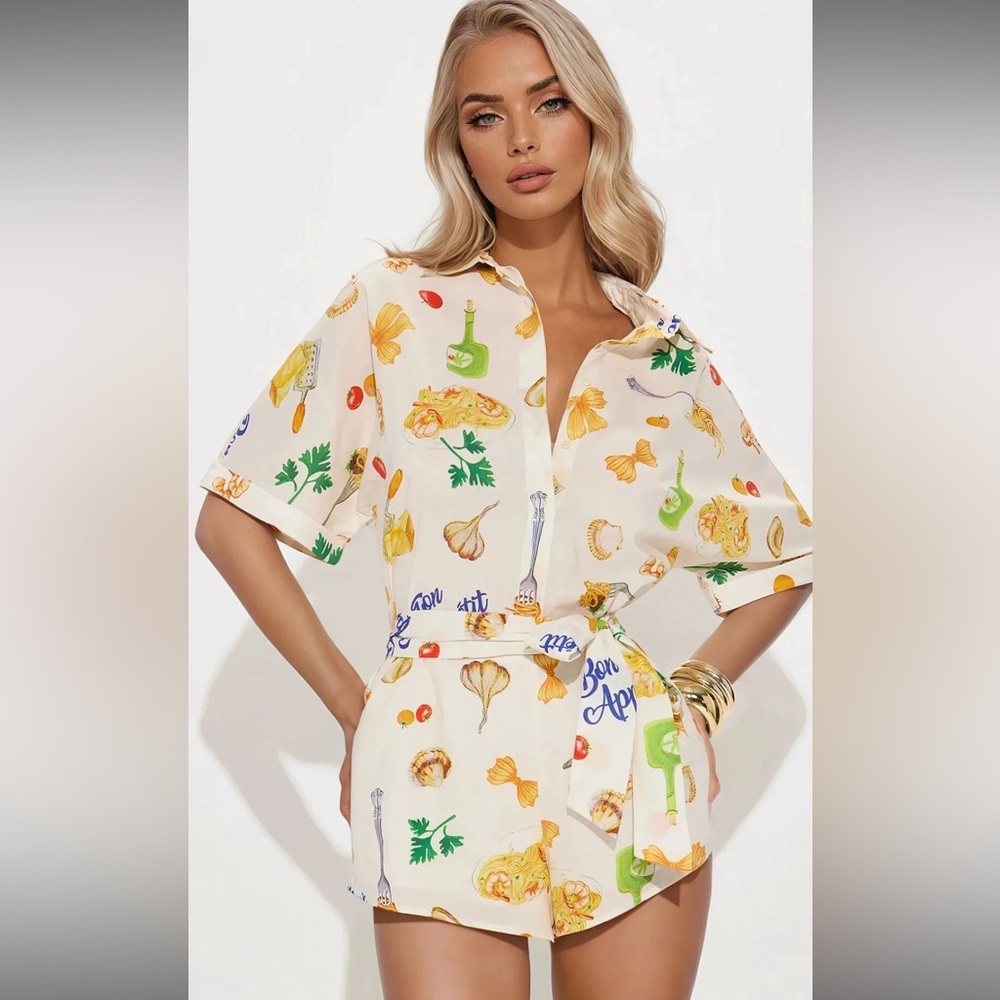 Brand NEW✨✨Fashion Nova Appetit Romper